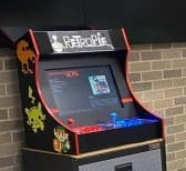Custom two-player arcade cabinet
